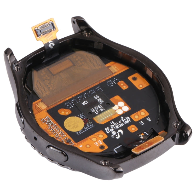 LCD Screen and Digitizer Full Assembly With Frame for Samsung Galaxy Gear S2 Classic SM-R732, For Samsung Galaxy Gear S2 Classic