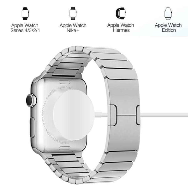 1m Magnetic Wireless Charger for Apple Watch Series Ultra & 8 & 7 & 6 & 5 & 4 & 3 & 2(White)