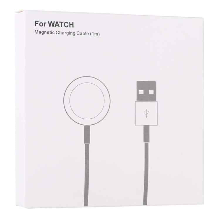 1m Magnetic Wireless Charger for Apple Watch Series Ultra & 8 & 7 & 6 & 5 & 4 & 3 & 2(White)