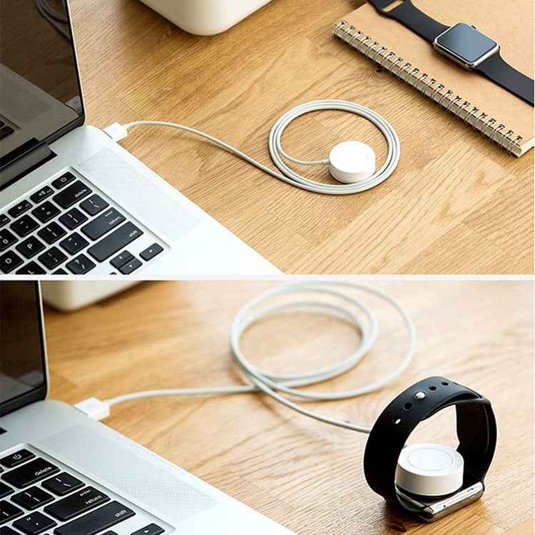 1m Magnetic Wireless Charger for Apple Watch Series Ultra & 8 & 7 & 6 & 5 & 4 & 3 & 2(White)