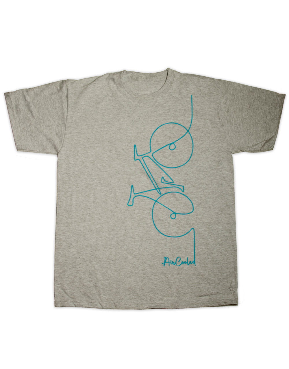 Air Cooled Vertical Bike T Shirt