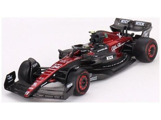Alfa Romeo C43 #24 Zhou Guanyu F1 Australian GP 2023 1:64 Scale MINI GT Diecast Model