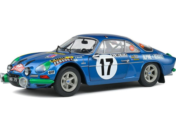 Alpine A110 1600S Rally De Monte Carlo 1972 1:18 Scale Solido Diecast Model