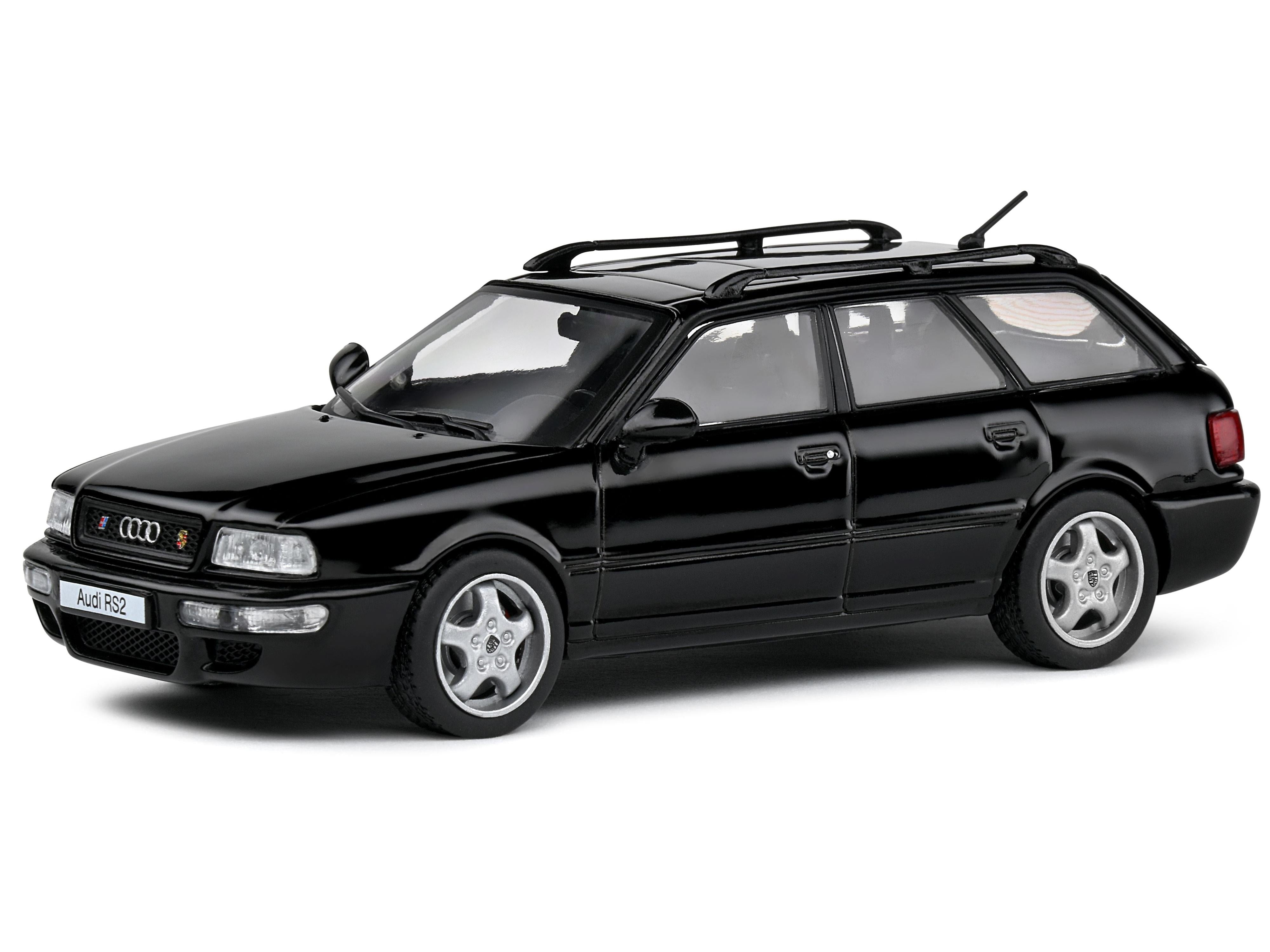 Audi Avant RS2 Black 1:43 Scale Solido Diecast Model