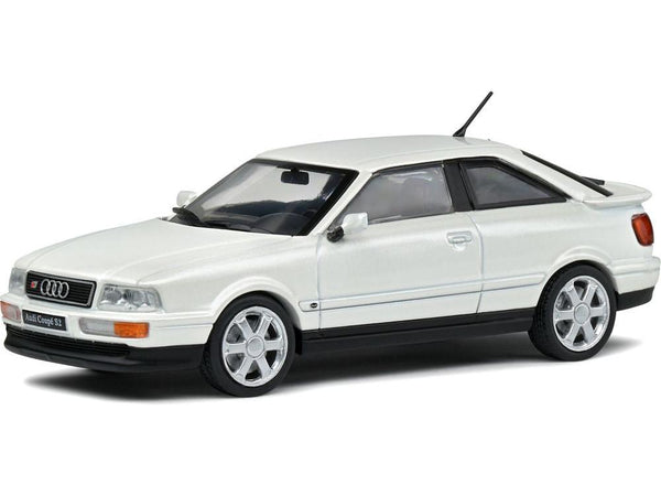 Audi Coupe S2 1992 Pearl White 1:43 Scale Solido Diecast Model