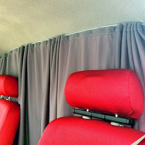 For Ford Transit Custom Cab Divider Curtain Kit with Rail Premium Quality  - Van-X