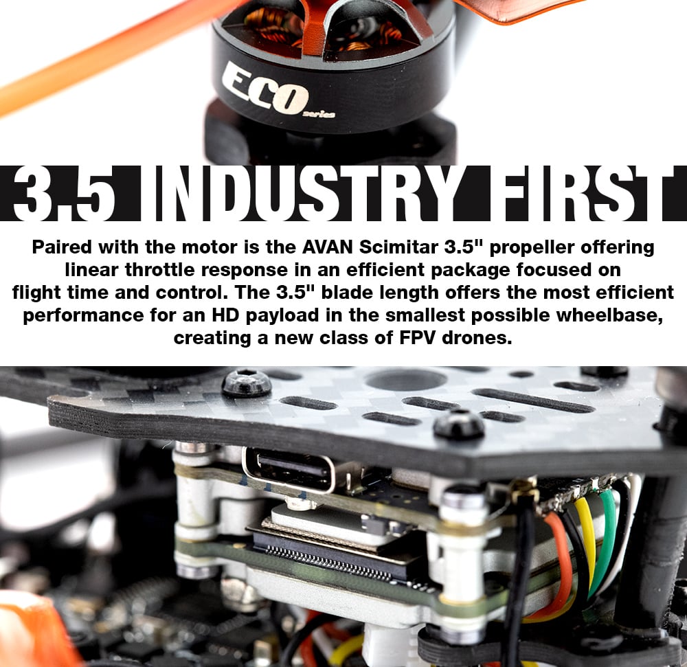 Emax Babyhawk II HD - 3.5" Micro DJI FPV Drone