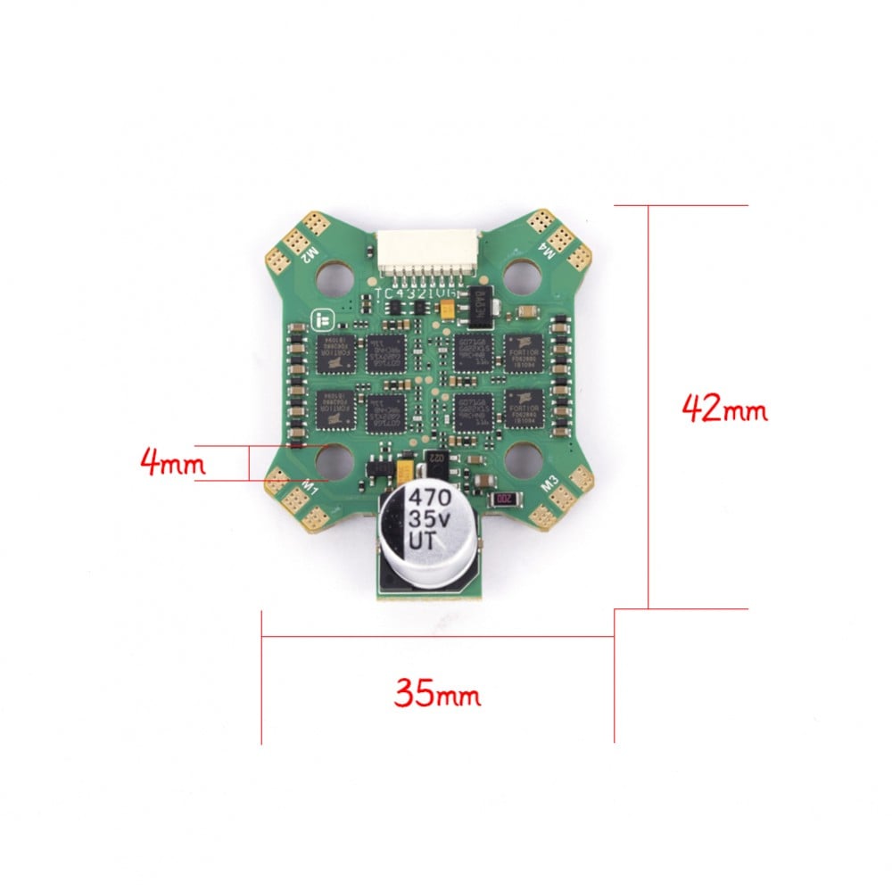 iFlight Blitz Mini F7 Flight Stack (20x20 F7 + 55A 4in1 ESC)