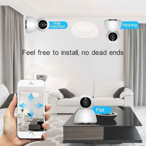 720P HD 1.0 MP Wireless IP Camera, Support Infrared  / Motion Detection / APP Control, UK Plug