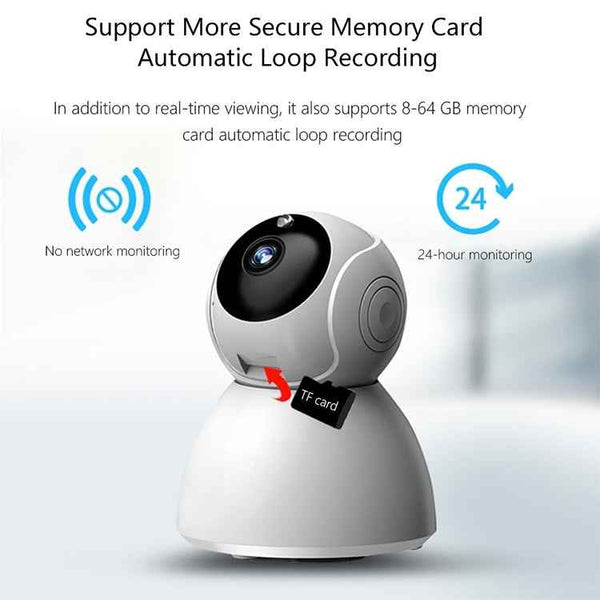 720P HD 1.0 MP Wireless IP Camera, Support Infrared  / Motion Detection / APP Control, UK Plug