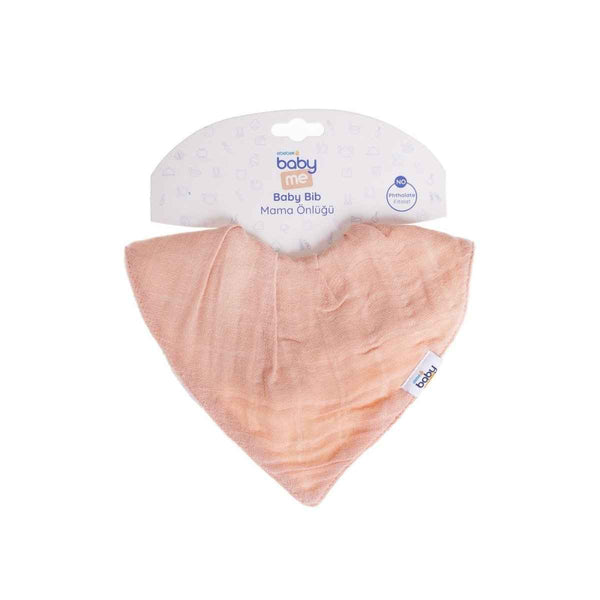 baby me Muslin Dribble Bib Blush