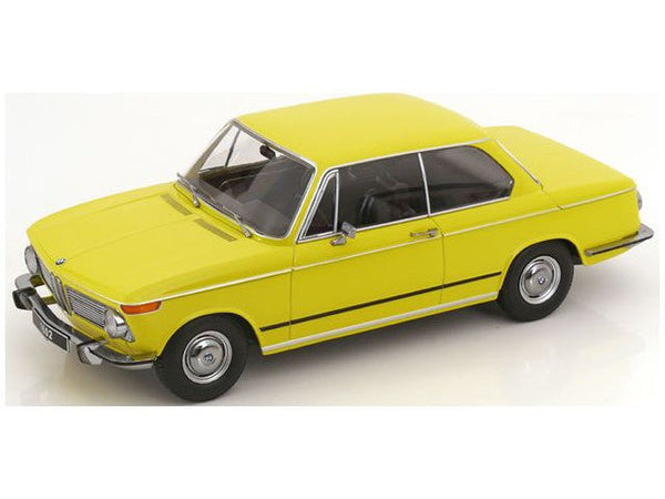 BMW 1602 (1 Series) 1971 yellow - 1:18 Scale Model Car