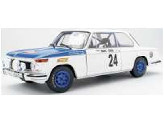 BMW 2002 Tii #24 Makinen Easter Rallye Monte Carlo 1969 1:18 Scale Solido Diecast Model