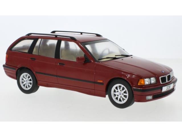 BMW 3 Series E36 Touring 1995 Dark Red 1:18 Scale Diecast Model Car Group