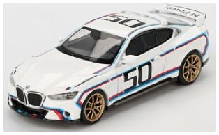 BMW 3.0 CSL White (LHD) 1:64 Scale MINI GT Diecast Model