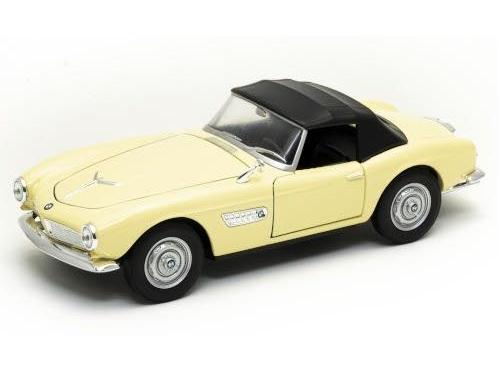 BMW 507 Beige Closed 1:24 Scale Welly Diecast Model