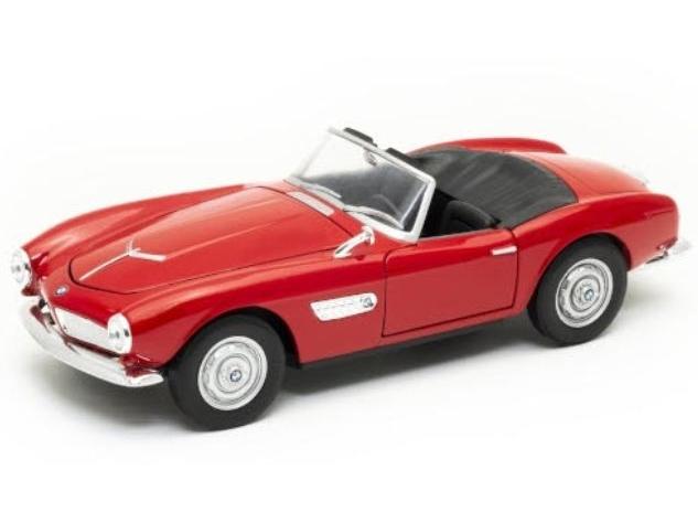 BMW 507 Red Open 1:24 Scale Welly Diecast Model