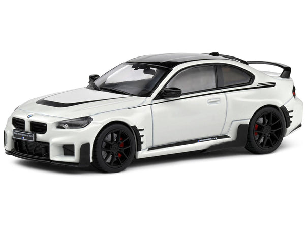 BMW M2 G87 2023 White 1:43 Scale Solido Diecast Model