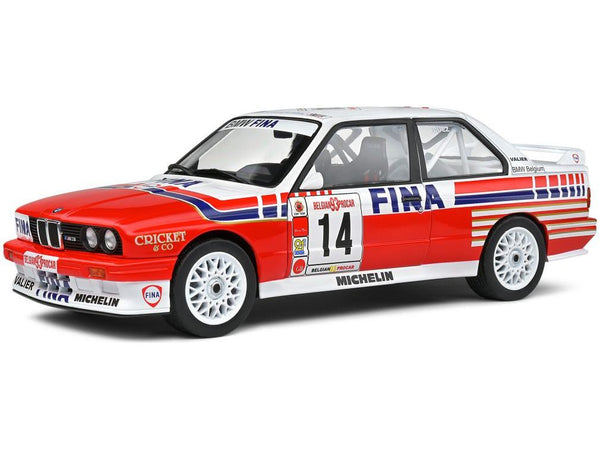 BMW M3 (E30) #14 Duez Belgium Procar 1993 1:18 Scale Solido Diecast Model