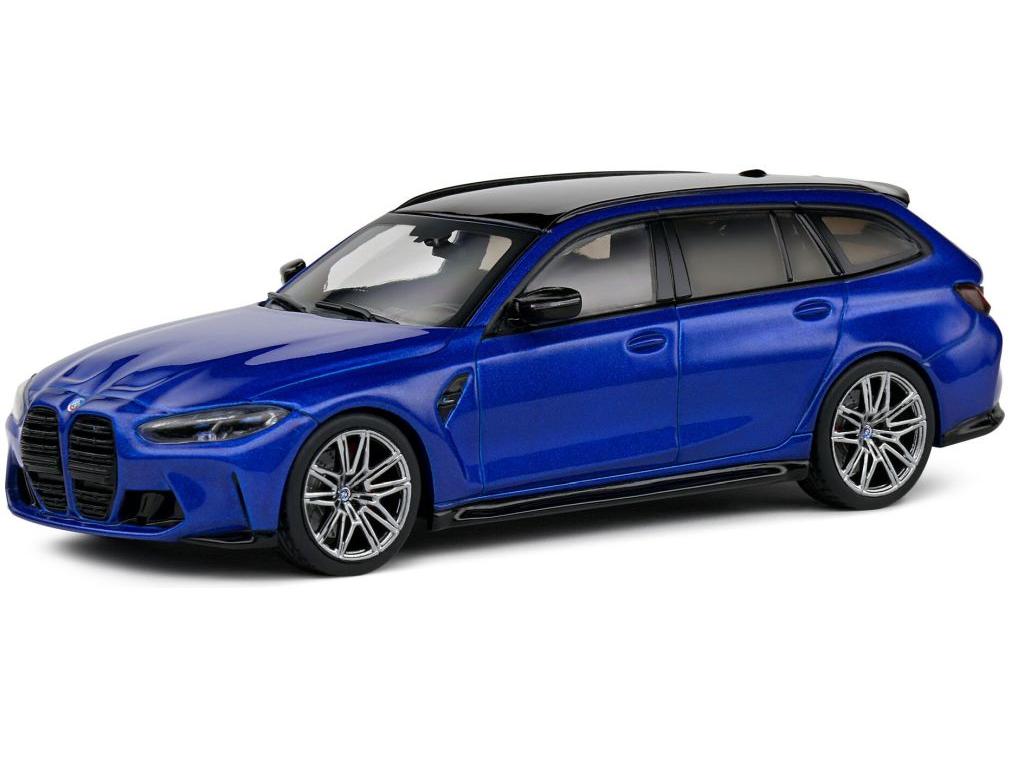 BMW M3 (G81) Touring 2023 Blue 1:43 Scale Solido Diecast Model