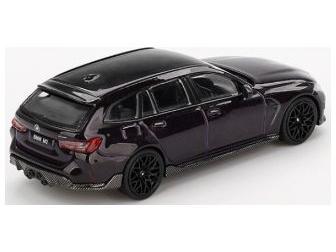 BMW M3 M Performance Touring Daytona Violet (LHD) 1:64 Scale MINI GT Diecast Model