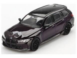 BMW M3 M Performance Touring Daytona Violet (LHD) 1:64 Scale MINI GT Diecast Model