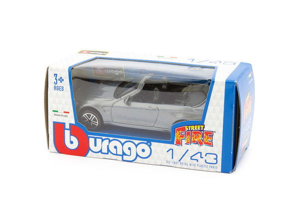 BMW M4 Cabriolet 2014 grey - 1:43 Scale Toy Car