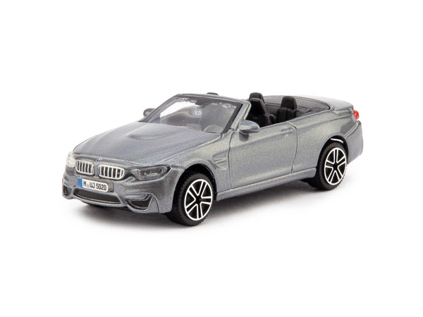 BMW M4 Cabriolet 2014 grey - 1:43 Scale Toy Car