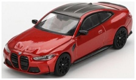 BMW M4 Competition (G82) Sakhir Orange (LHD) 1:64 Scale MINI GT Diecast Model