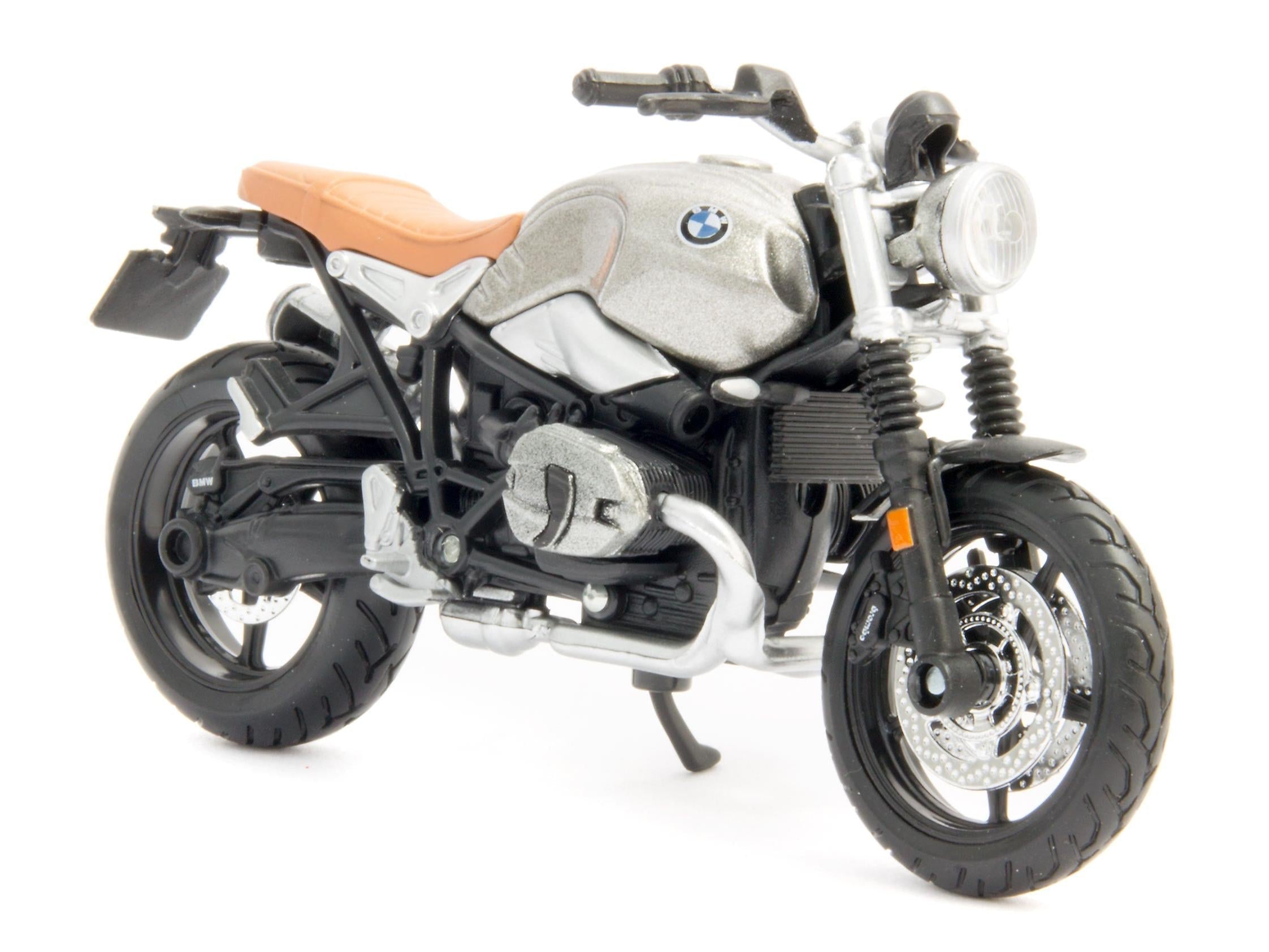 BMW R nineT Scrambler Grey 1:18 Scale Maisto Diecast Model