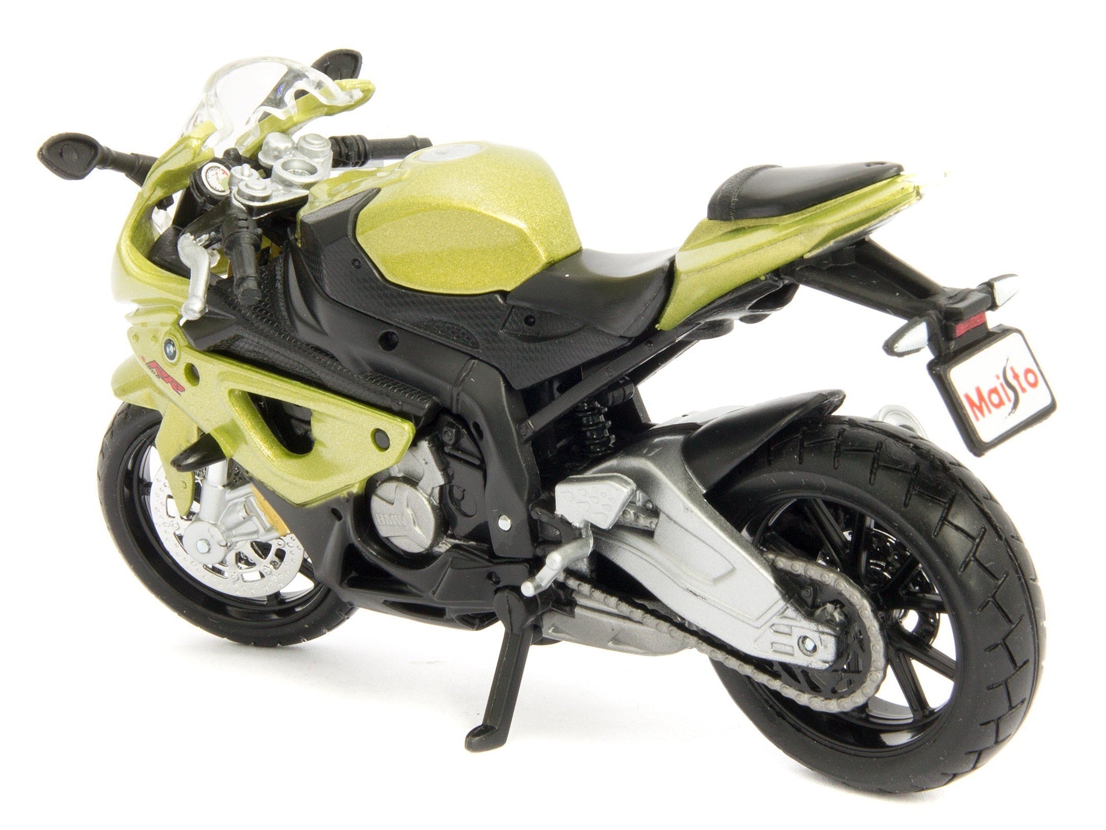 BMW S 1000 RR green - 1:18 Scale Motorbike Model
