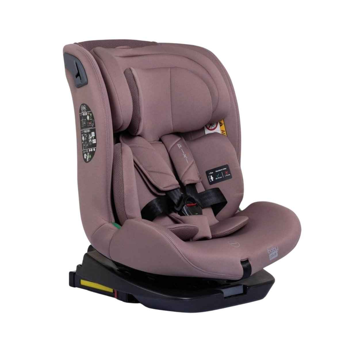 baby plus Pixi i-Size Group 0+/1/2/3 (Birth to 12 Years) Car Seat - Pink