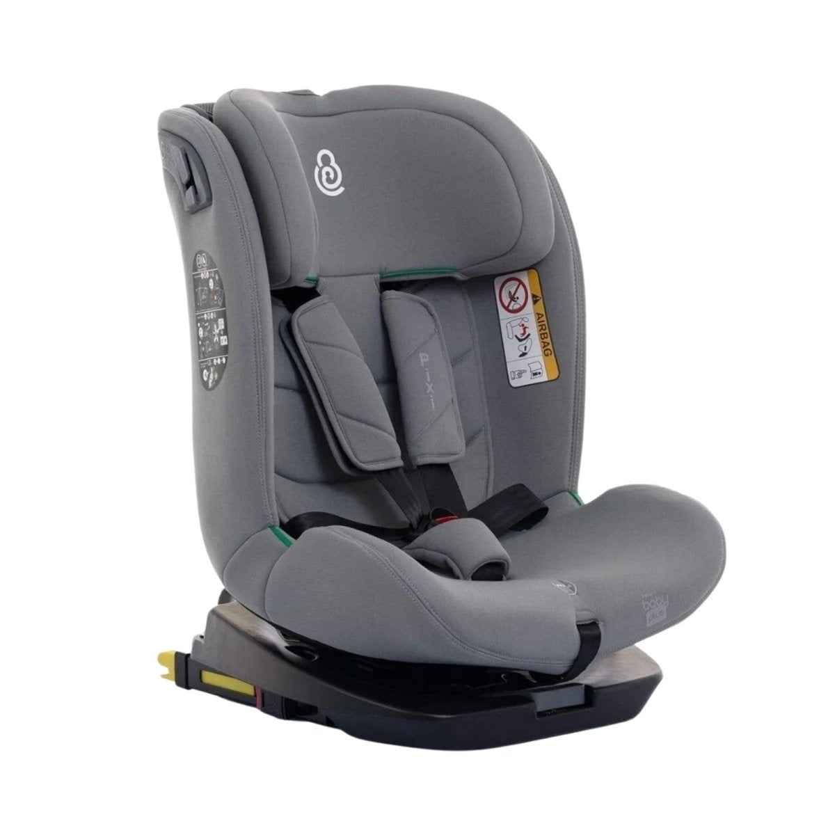 baby plus Pixi i-Size Group 0+/1/2/3 (Birth to 12 Years) Car Seat - Grey