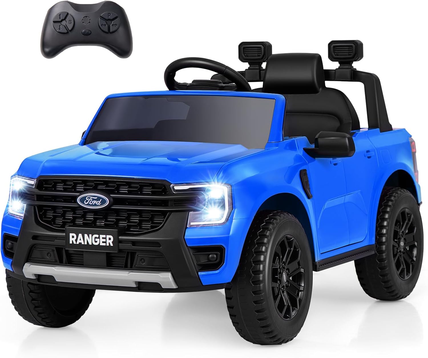 Kids Ride on Ford Ranger Electric Car with Parental Remote