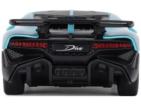 Bugatti Divo Blue 1:43 Scale CMJ - Jian Feng Juan Toys Diecast Model