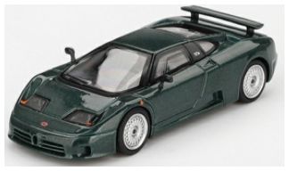 Bugatti EB110 GT Verde Scuro (LHD) 1:64 Scale MINI GT Diecast Model
