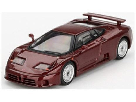 Bugatti EB110 GT Red 1:64 Scale MINI GT Diecast Model