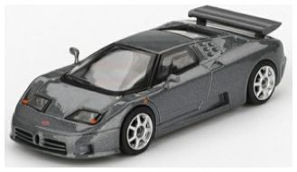 Bugatti EB110 Super Sport Grigio Scuro (LHD) 1:64 Scale MINI GT Diecast Model
