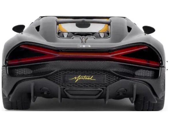 Bugatti Mistral Black 1:43 Scale CMJ - Jian Feng Juan Toys Diecast Model