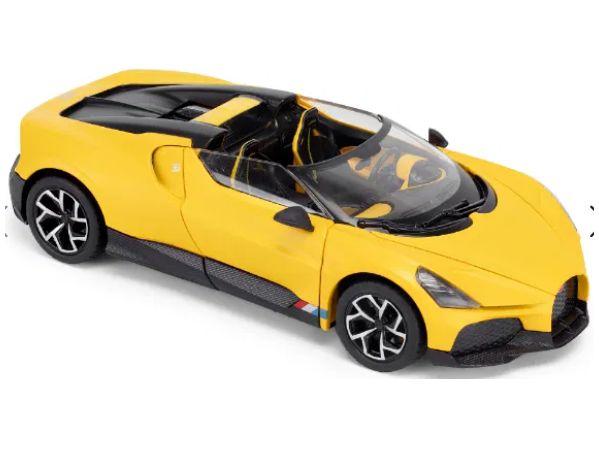 Bugatti Mistral Yellow 1:43 Scale CMJ - Jian Feng Juan Toys Diecast Model