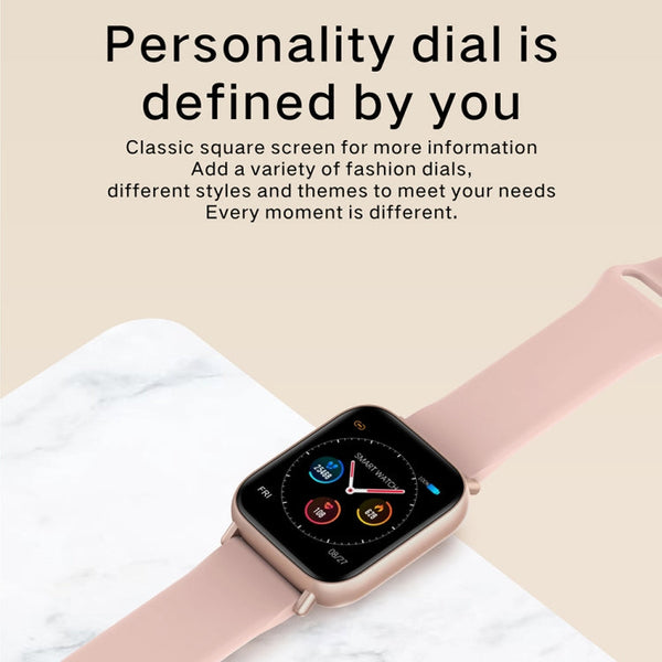 Q10 Fashion Smart Sports Watch, 1.3 inch TFT Screen, IP67 Waterproof, Support Heart Rate / Blood Pressure Monitoring / Sleep Monitoring / Sedentary Reminder