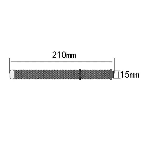 Milanese Watch Band for Garmin Forerunner 235 22cm