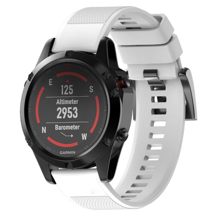 Quick Removable Silicone Watch Band for Fenix 5X 26mm