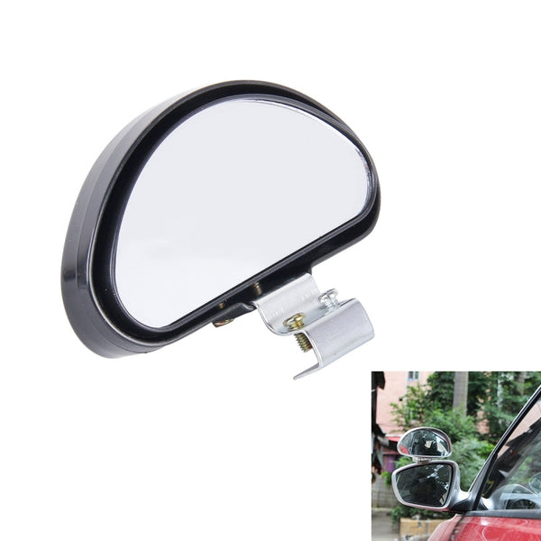 Rear View Blind Spot Mirror Universal Adjustable Wide Angle Auxiliary Mirror