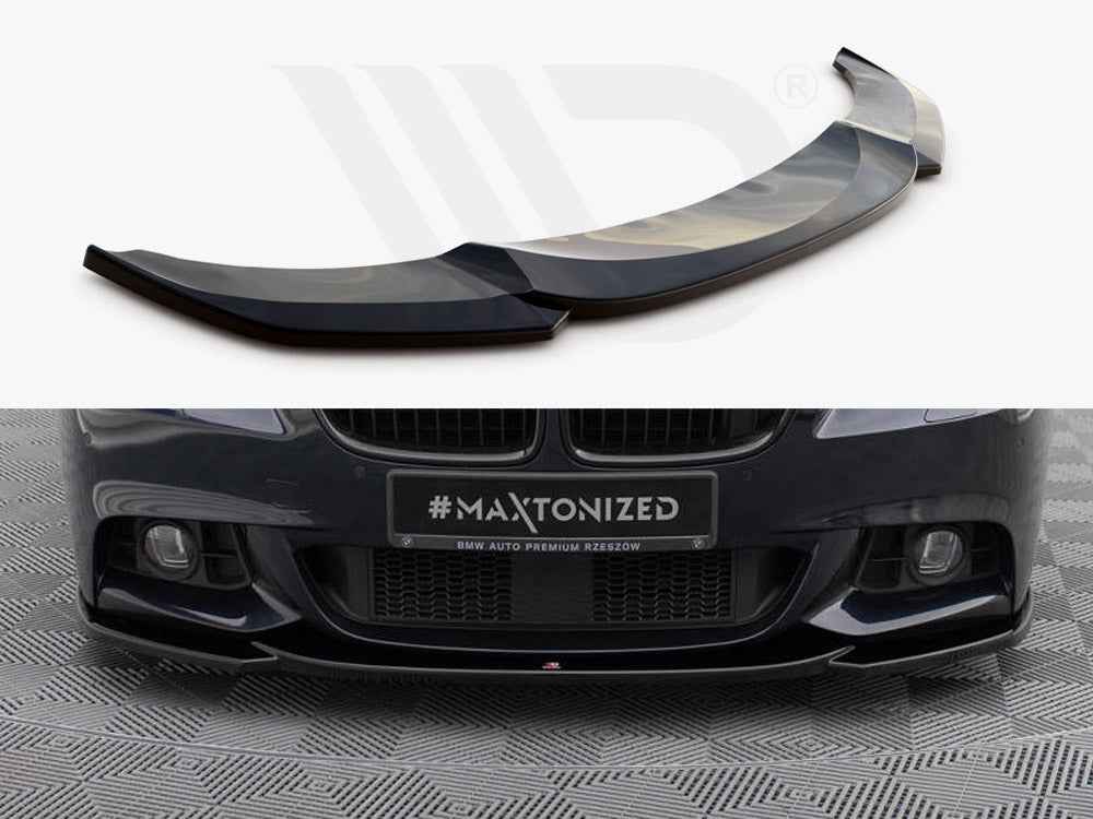 Maxton Design - FRONT SPLITTER V4 BMW 5 F10/F11 M-PACK (2011-2017)