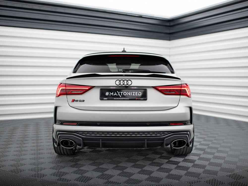Maxton Design - SPOILER CAP AUDI RSQ3 / Q3 S-LINE SPORTBACK (F3) (2019-UP)