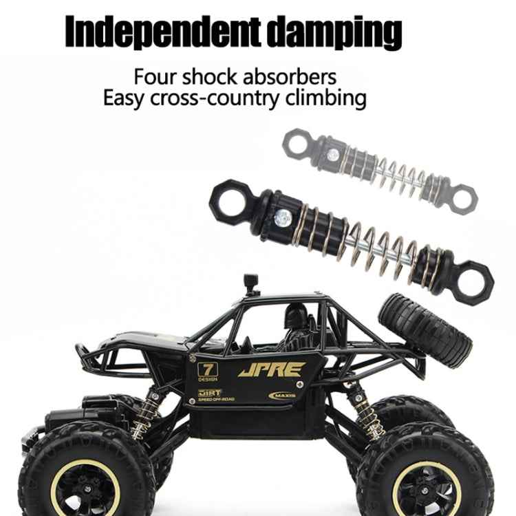2.4GHz 4WD Double Motors Off-Road Climbing Car Remote Control Vehicle, Model:6026(Black)