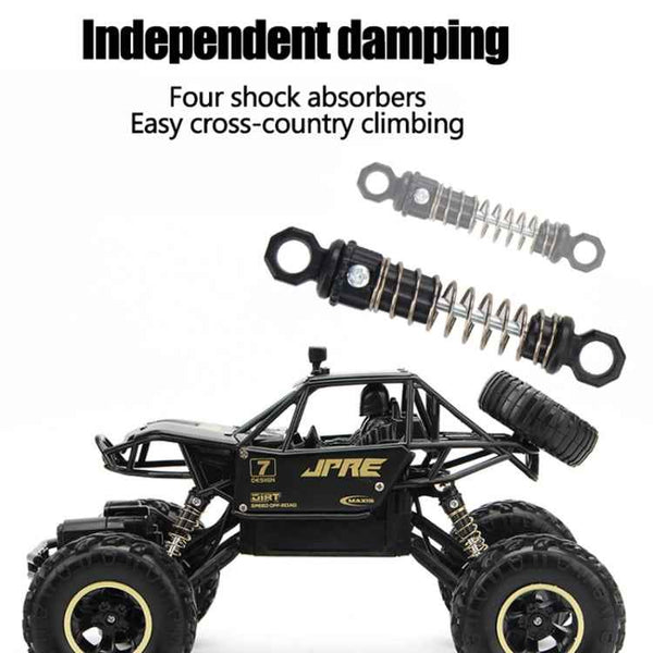 2.4GHz 4WD Double Motors Off-Road Climbing Car Remote Control Vehicle, Model:6026(Black)