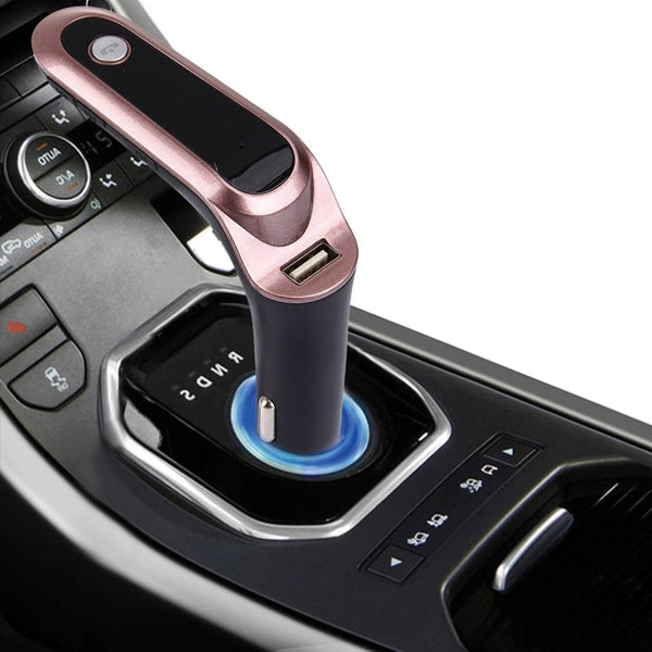 CARS7 Bluetooth Car Charger with Digital Display for Mobile Phone