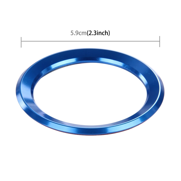 Car Aluminum Steering Wheel Decoration Ring For BMW